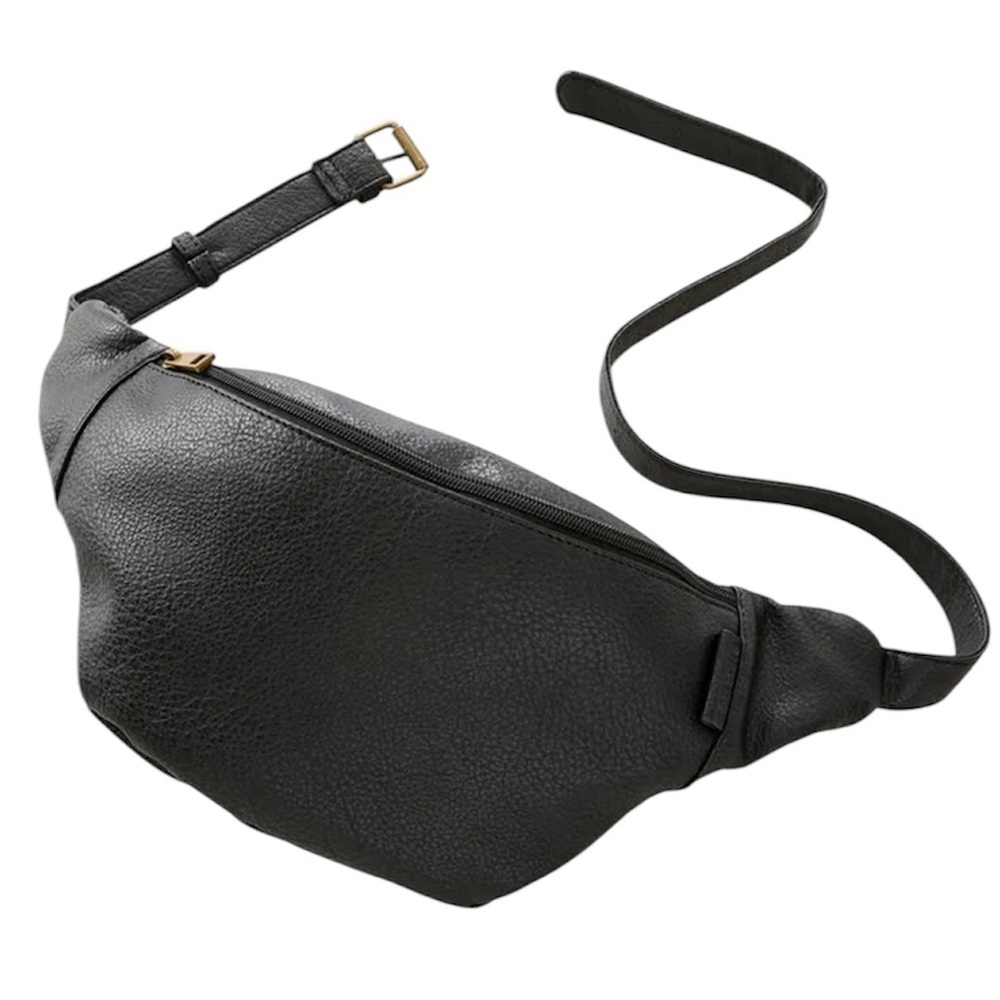 RIP Curl Wanderer Waist Adjustable Crossbody Bag Black NWT